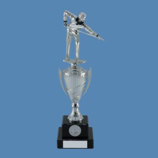 Pool Player Figure Trophy Cup DD13/2