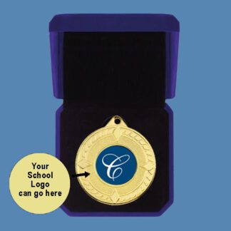 School Medal in Velvet Box DA5/5
