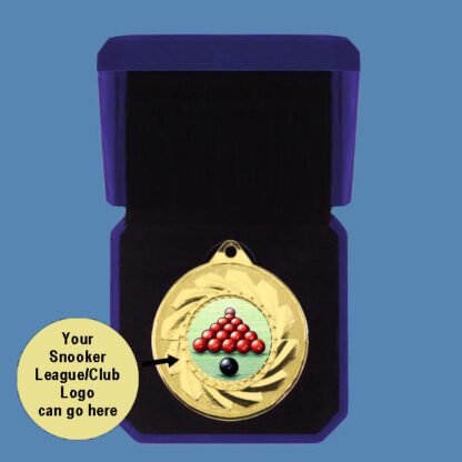 Snooker Medal in Velvet Box DA5/7