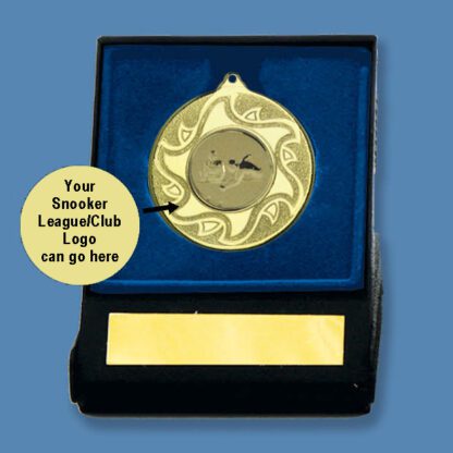 Snooker Medal in Display Box DA5/9