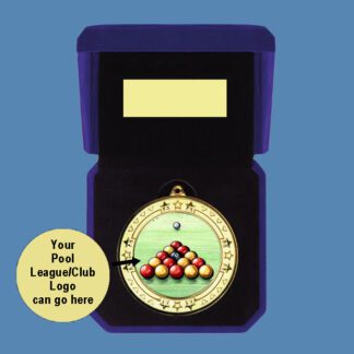 Pool Medal in Velvet Box DA5/2