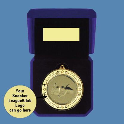 Snooker Medal in Velvet Box DA5/2