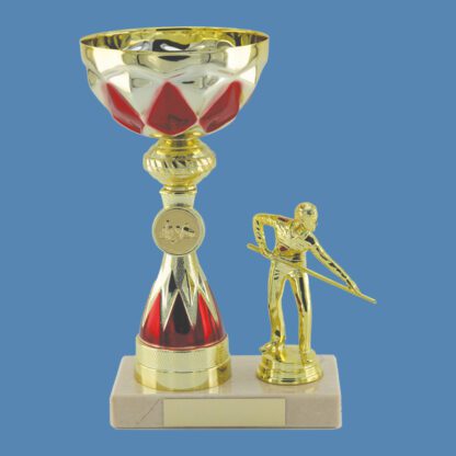 Gold Snooker Figure Trophy DD16/3