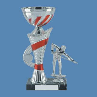 Silver Snooker Figure Trophy DD16/4