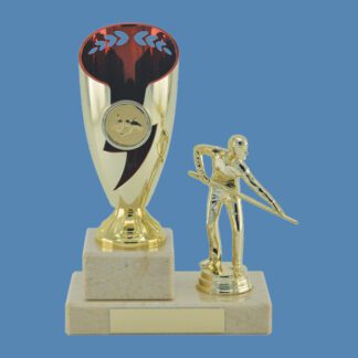 Gold Snooker Figure Trophy DD17/1