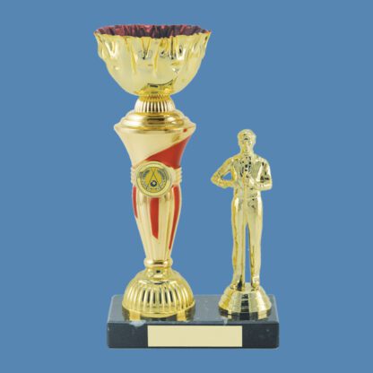 Gold Snooker Figure Trophy DD17/2