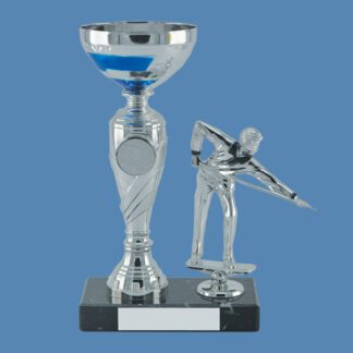 Silver Snooker Figure Trophy DD17/4