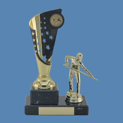 Gold Star Snooker Figure Trophy DD19/4