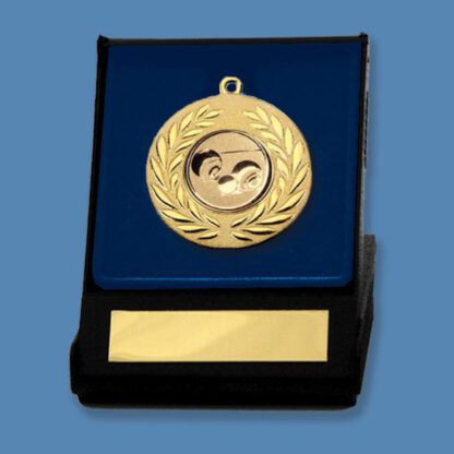 Bowls Medal in Display Box DA5/10 - Image 2