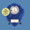 Azure Blue Reward Wreath Shield PL24569 - Image 2