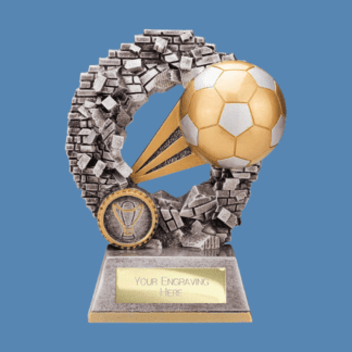 Blast Out Football Resin Trophy RF25091