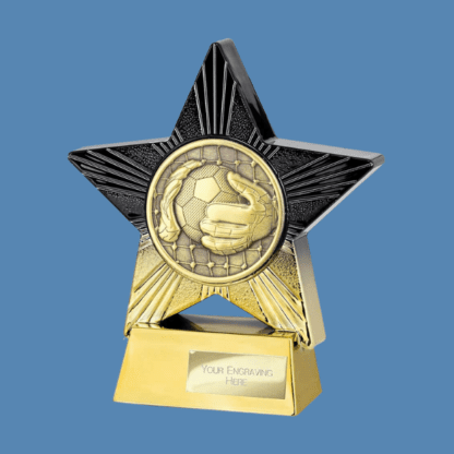 Superstar Black to Gold Goalkeeper Trophy PA25050